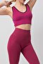 Seamless Ribbed V-Neck Flexible Strap Sports Bra - 3