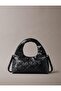 Emblem Aop Puffer Bag with Strap