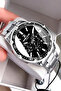 Men's Wristwatch 3 Atm Water Resistant Silver Color Steel Band Cbk450 - 3