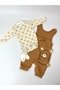 طقم أطفال مطرز بتصميم دب لطيف - 4