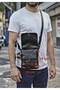 Genuine Leather Unisex Postman Model Shoulder and Body Bag with Zippered Sides and Gusseted Design - 3