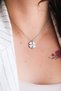 Clover Model Silver Color Steel Women's Necklace - Gift for Lover - 4