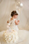Rose Back Tie Baby Girl Suit - 2