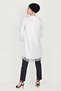 Three-Dimensed Flower and Tule Detailed Tunic 40519 - 3