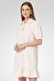 Women Embroidered Midi Dress, Light Pink
