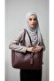 Large Size Puppy Shoulder Bag - Faux Leather - 6
