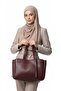 Large Size Puppy Shoulder Bag - Faux Leather