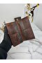 Sl-2161 Genuine Leather Unisex Portfolio Wallet with Phone Compartment - 4