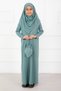 Hijab Children's Prayer Dress Mint