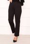 piped Hijab Pants Black - 2