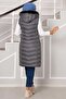 Hooded Inflatable Vest Smoked - 5