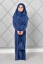 Hijab Children's Prayer Dress Indigo - 4