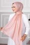 Dama Patterned Hijab Shawl Powder