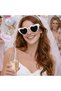 Heart Glasses White