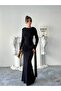 NOVA Maxi Elbise 3079 - Siyah - 7