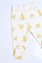 Baby 100% Cotton Chick Printed 3-Piece Bodysuit Set with Hat and Gloves R941 - 5