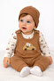 Baby Boy Jumpsuit with Car Embroidery
