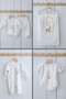 Organic 11-Piece Hospital Release - Little Deer Series - Letter D - 2
