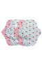 Bamboo Washable Natural Women's Pad Pack of 6 (NORMAL - MIXED COLOR)
