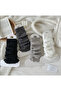Vertical Striped, Fashionable, Versatile Baldir Socks for Women Acr7845 - Black - 4