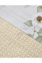 Bloomora Digital Printed Easy-Iron Single Bed Sheet Duvet Cover Set 160X220 cm Beige-Yellow - 7