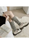 Vertical Striped, Fashionable, Versatile Baldrie Socks for Women Acr7845 - Light Gray - 2