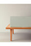 Micell Cotton Satin Double Fitted Sheet 160X200 cm Green