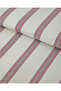 Cool Stripe Yarn-Dyed Double Duvet Cover Set Burgundy-Green - 4