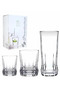 Gaia 18 Piece Water and Soft Drink Glass Set Orjin. Gift Comes in a Box