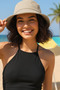 Women's Fisherman Mink Bucket Hat
