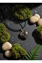 Blood Stone Natural Stone Heart Cut Leather Cord Necklace
