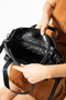 Genuine Leather Women Shoulder Bag and Handbag Real Leather Black Color - 5