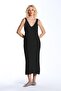 Black Knitwear Dress - 4