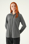 Anthracite Front Buttoned Shirt 3081A - 6
