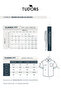Men's Regular Fit Classic Cut Oversized 100% Cotton Short Sleeve Linen Texture Single Pocket Striped Shirt - 8
