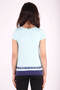 Girl's Printed Crew Neck Short Sleeve T-Shirt - 3