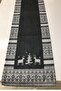 40x140cm Woven Stain Resistant Printed Premium Thai Feather Fabric Tablecloth Decorative Runner Washable - 3