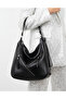 Soft Faux Leather Large Size Backpack and Shoulder Bag