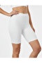 Modal Cotton Above-Knee Short Leggings (High Waist) - 4