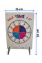 Colorful Wooden Clock Learning Toy English Educational and Activity Set for Kids - 7