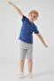 Boys' Blue Bermuda Set - 2