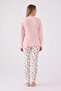 Women's Pink Pajama Set - 5