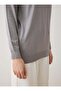 Soft Knitted Basic Sweater - Gray Blue - - 5