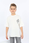 Boy's Printed Crew Neck Short Sleeve T-Shirt