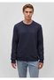 Bisiklet Yaka Lacivert Basic Sweatshirt 065751-29743 - 6