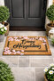 Welcome to Our Home Japanese Cherry Blossom Patterned Door Mat 45X70 cm - 3
