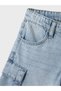 Blugi largi cargo - 5