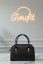 Patent Leather Black Leather Mini Women's Bag Gold Detailed Zippered Short Handle Shoulder Bag - 5