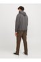 Kapuzenpullover Plus Size Einfarbig Kapuzenpullover - 3