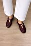 Women's Leather Buckle Comfortable Flats - 4